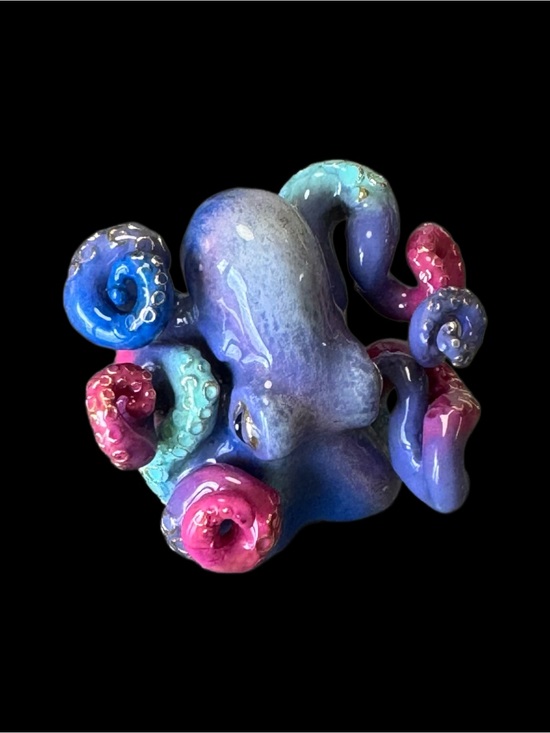 Jewelry - ✨Unique Enamel Octopus Statement Ring Good After Nine